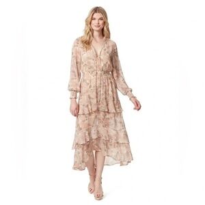 Jessica Simpson Harmony Maxi Dress in Wild Paisley Size XL